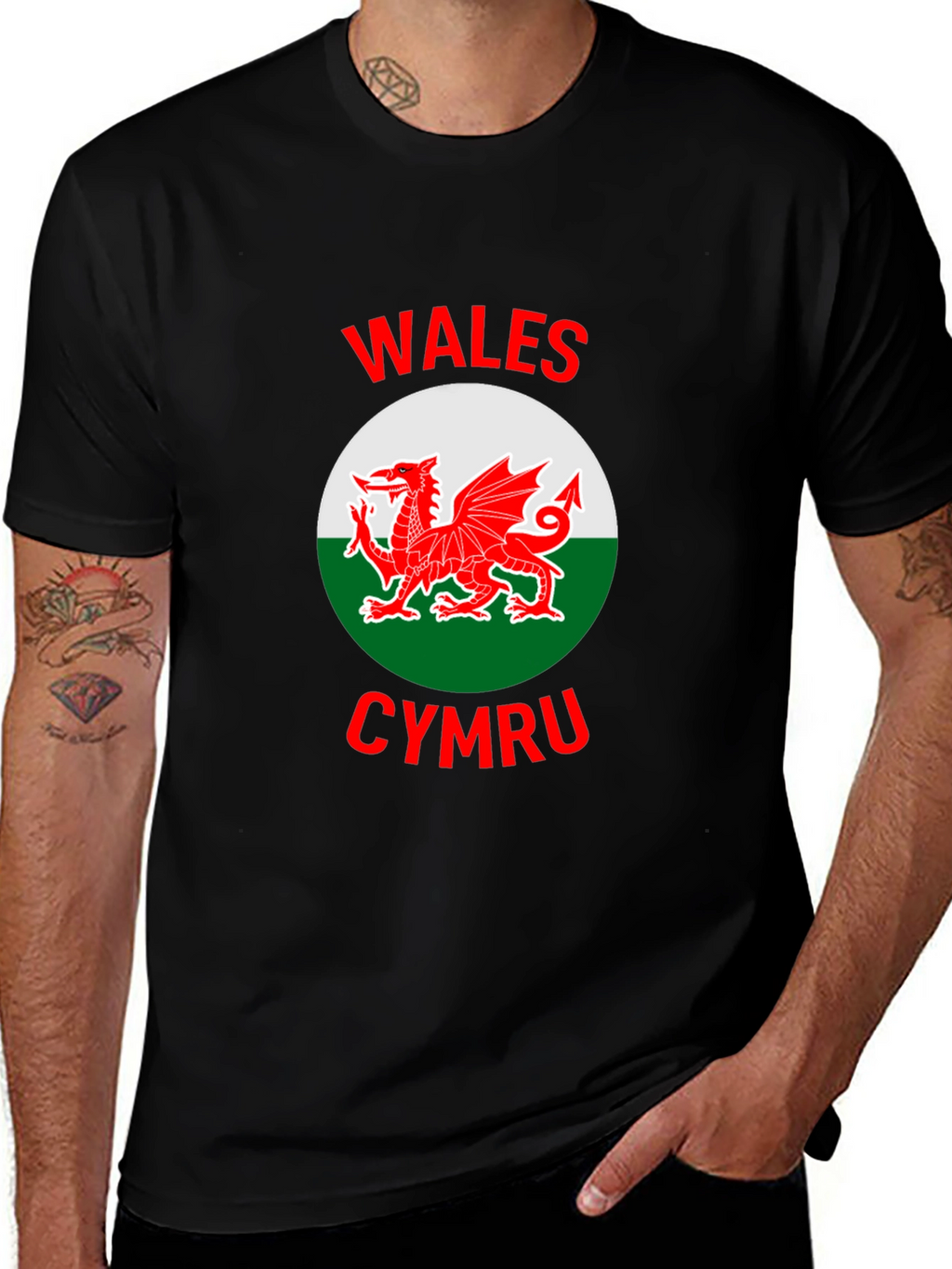 Welsh Dragon T-Shirt - Wales Cymru Pride