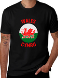 Welsh Dragon T-Shirt - Wales Cymru Pride