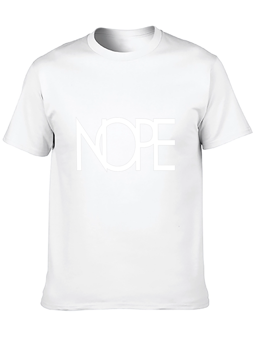 Nope Graphic T-Shirt - Mens Black Tee