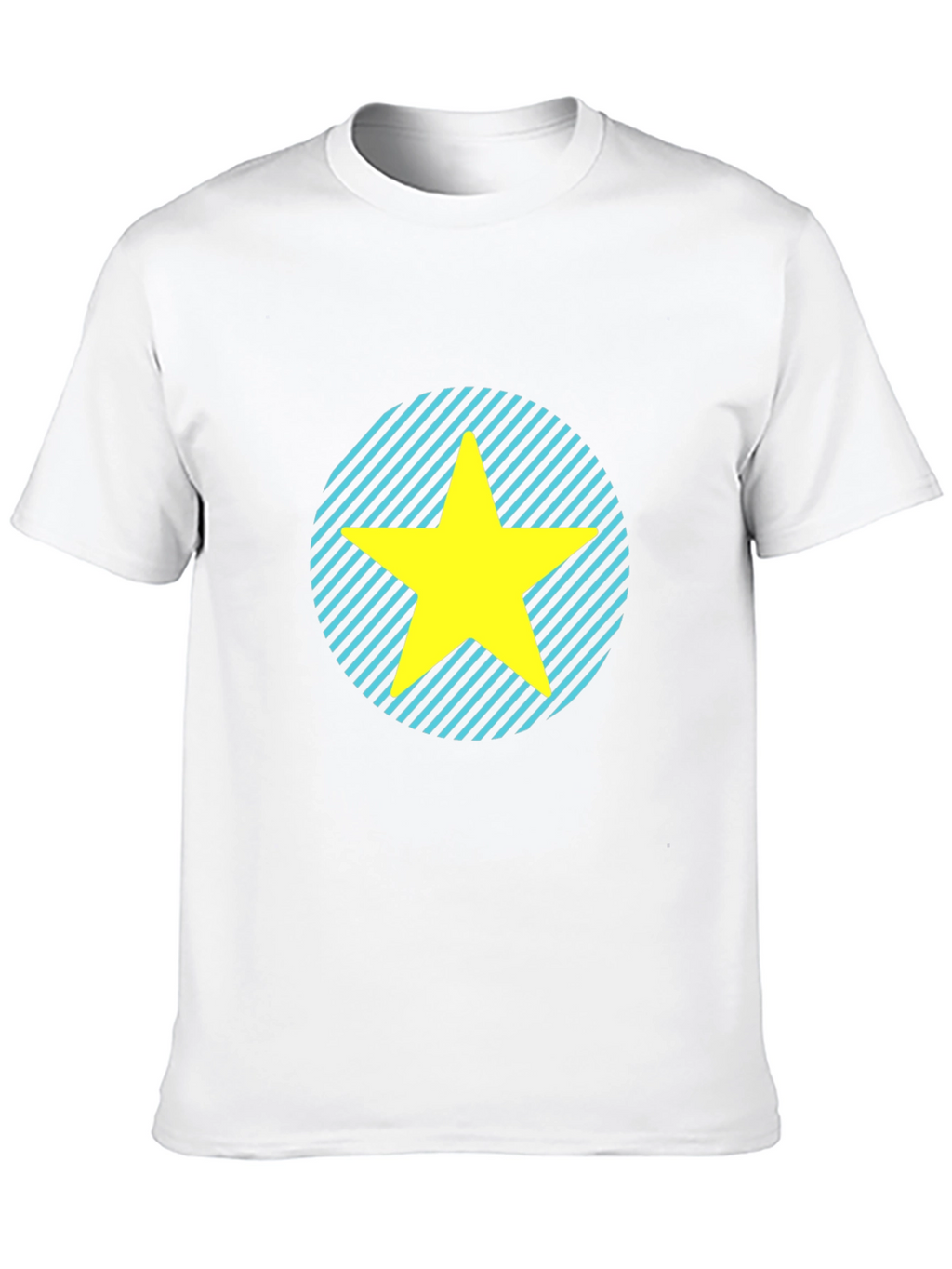 Star Graphic Tee - Casual Black T-Shirt