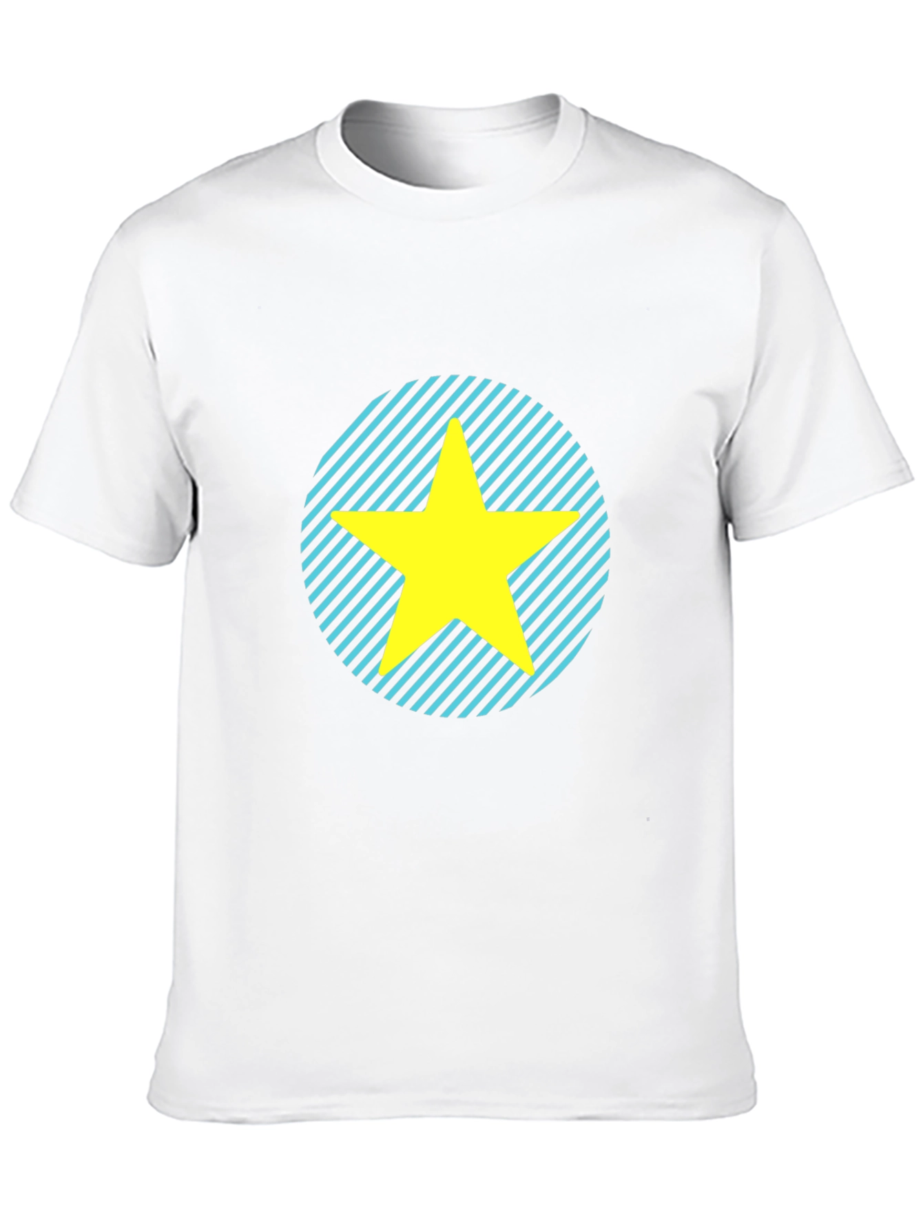 Star Graphic Tee - Casual Black T-Shirt