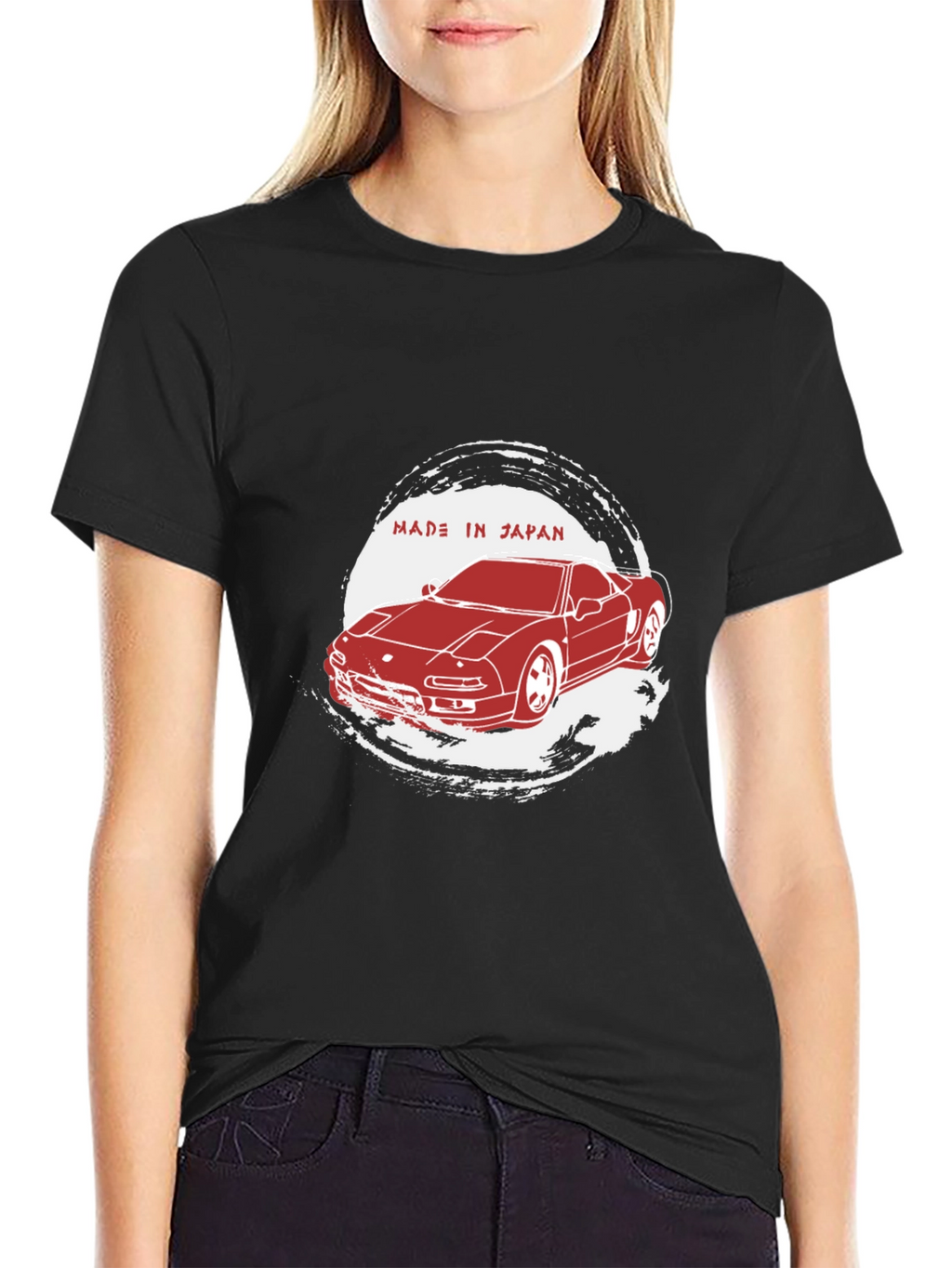 Made in Japan Car Graphic Tee - Black