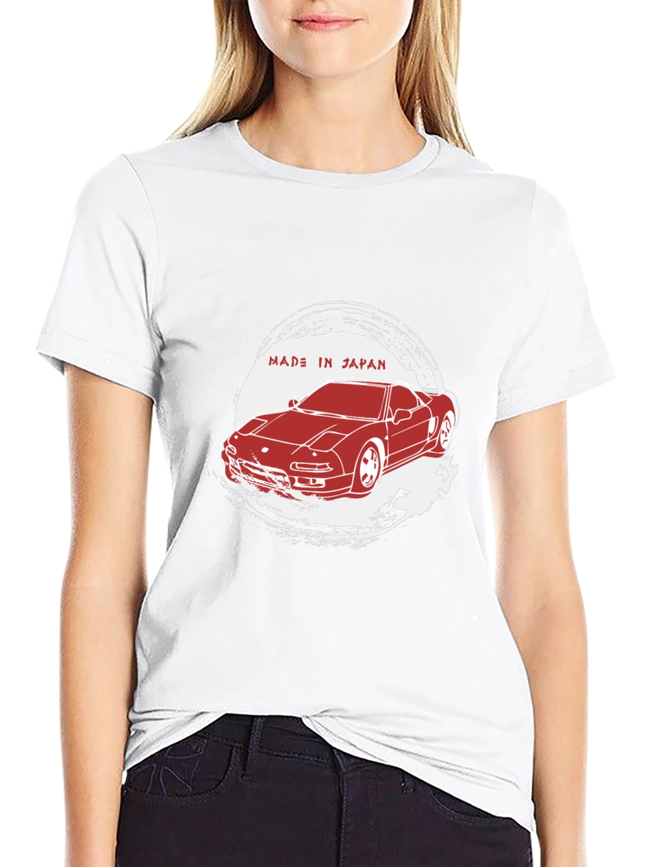 Made in Japan Car Graphic Tee - Black