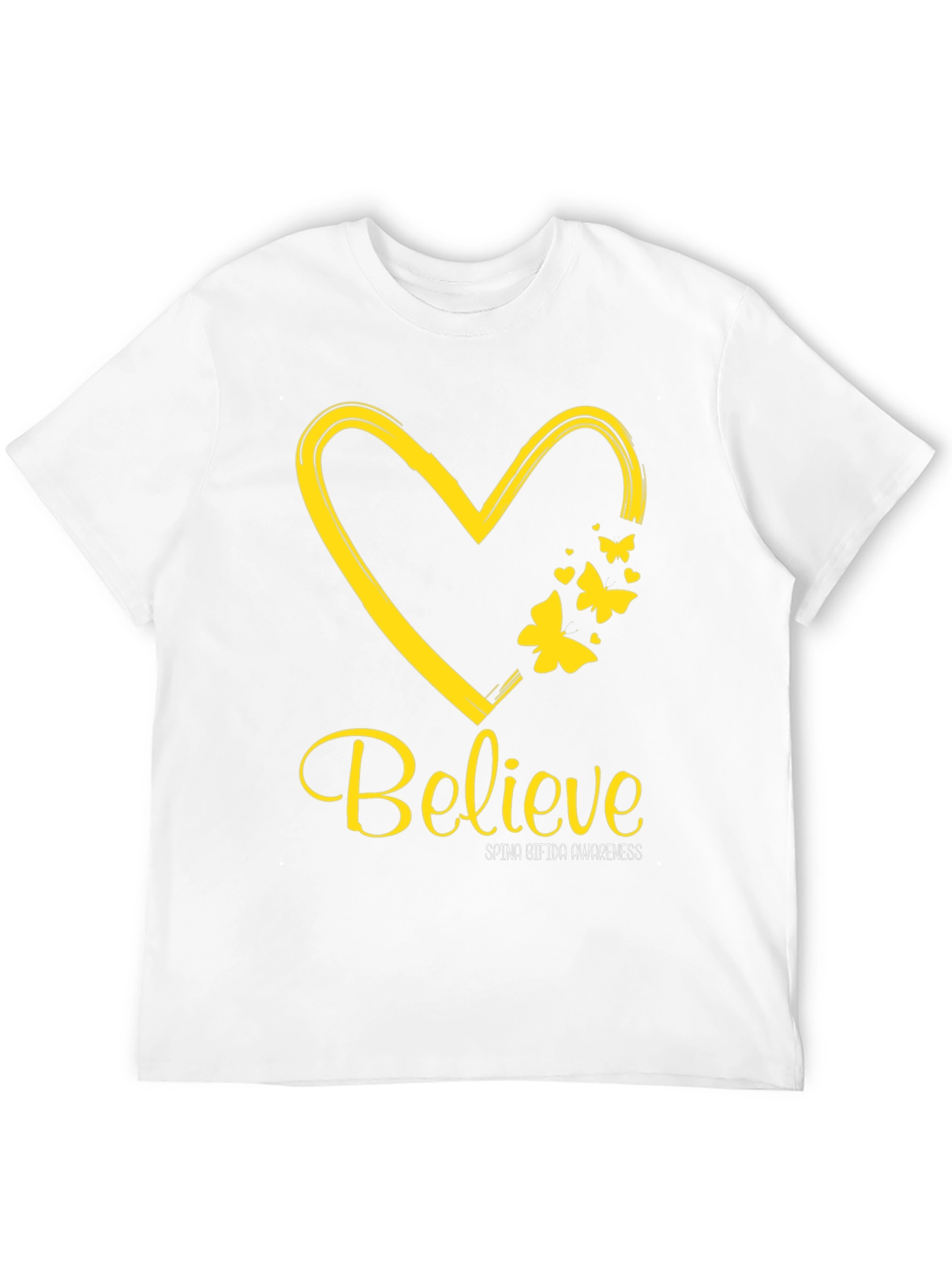 Believe Spina Bifida Awareness T-Shirt