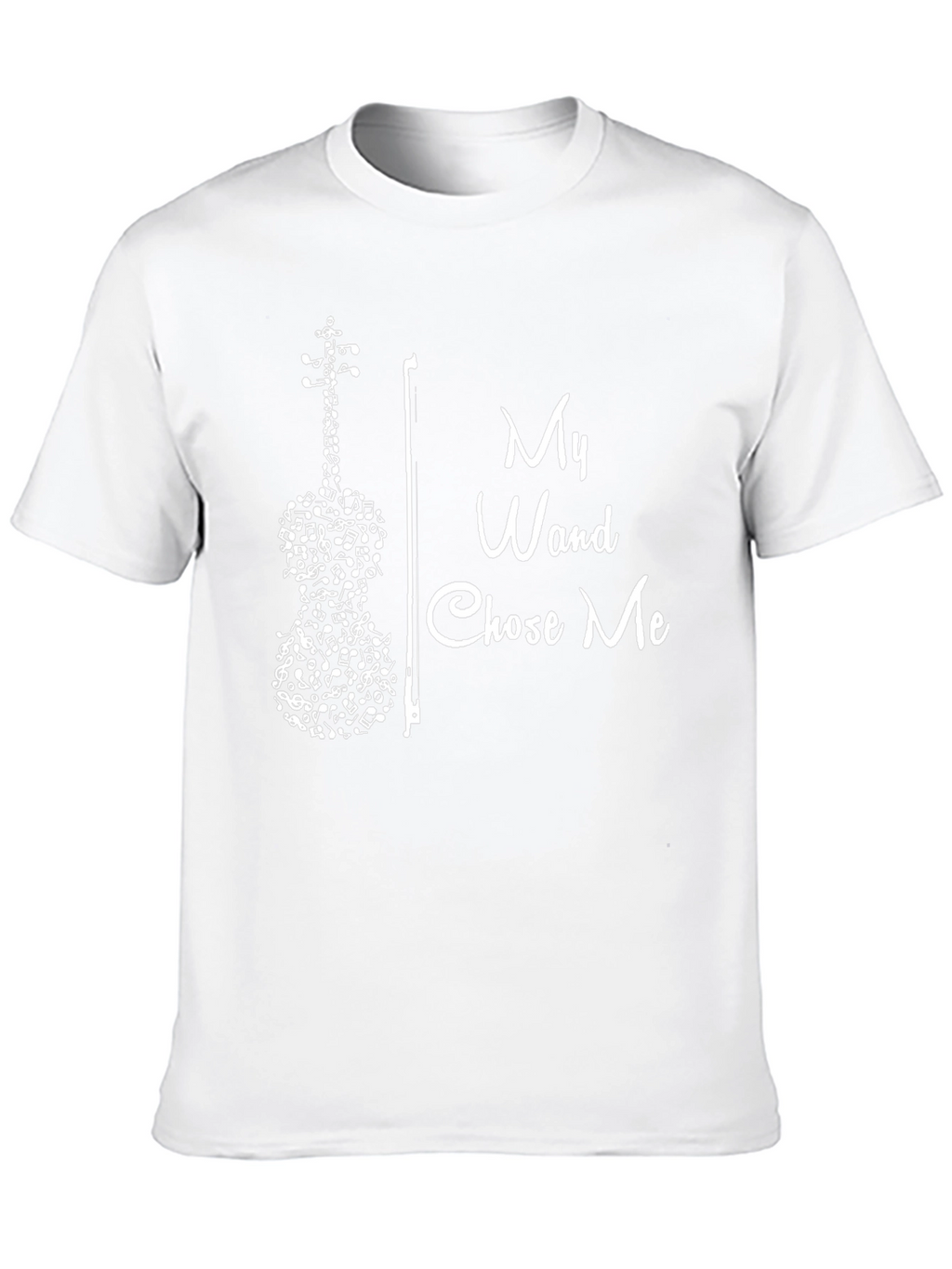 My Wand Chose Me Music Violin T-Shirt