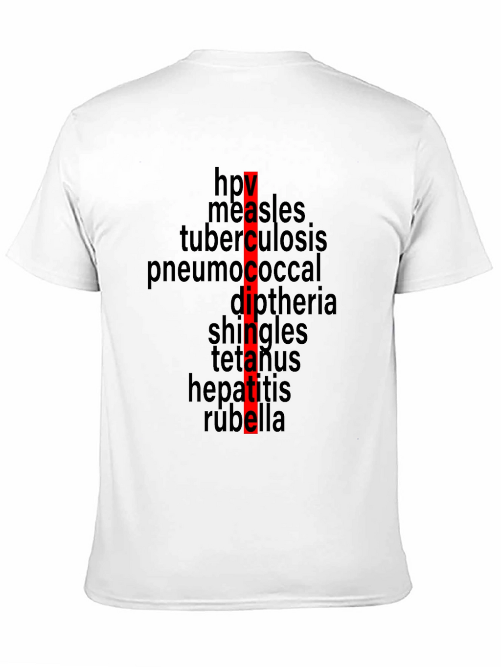 Vaccinate! Black T-Shirt - Prevent Disease