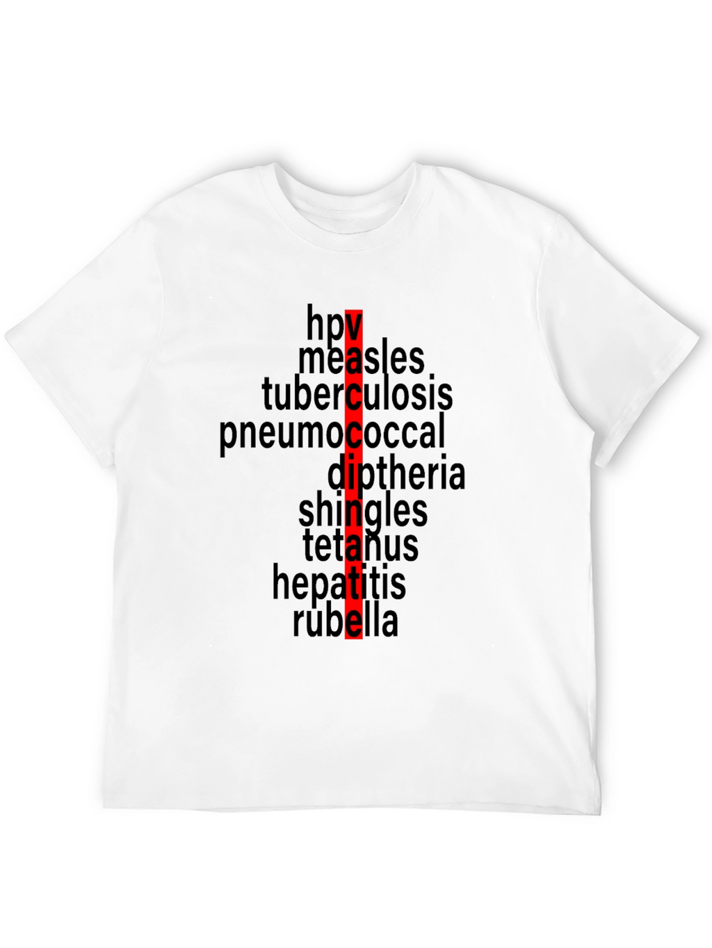 Vaccinate! Black T-Shirt - Prevent Disease
