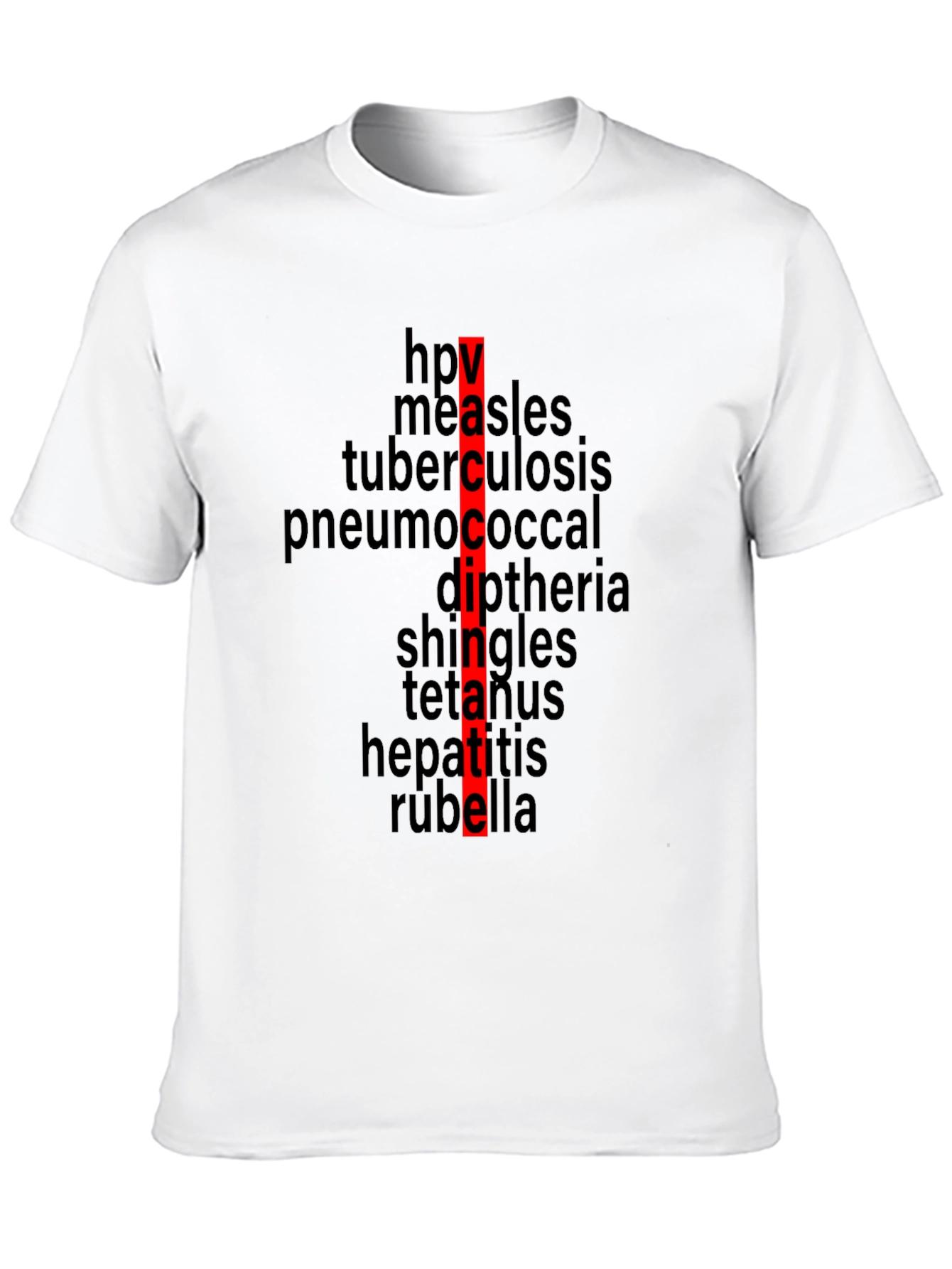 Vaccinate! Black T-Shirt - Prevent Disease