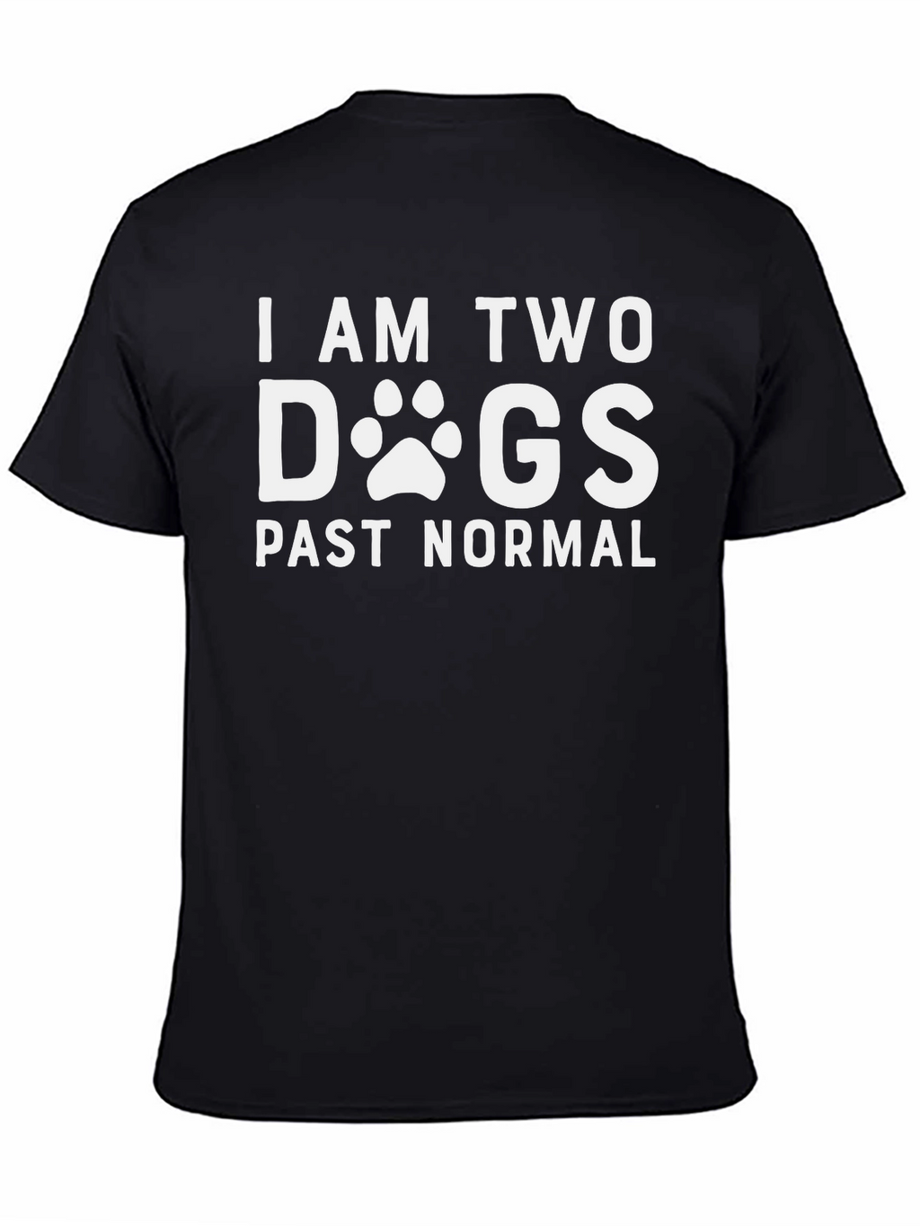 I AM TWO DOGS Past Normal T-Shirt