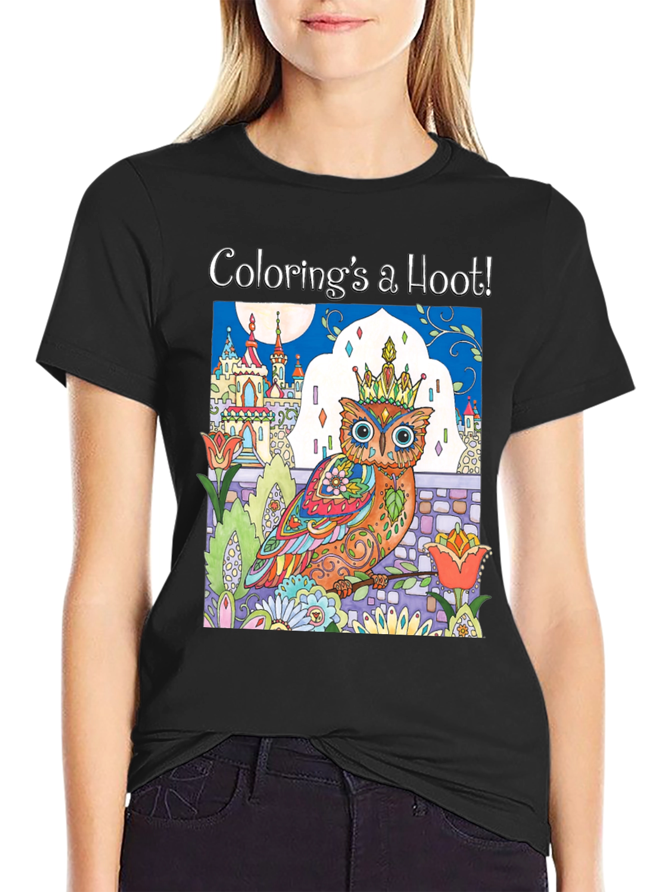 Colorings a Hoot! Owl T-Shirt