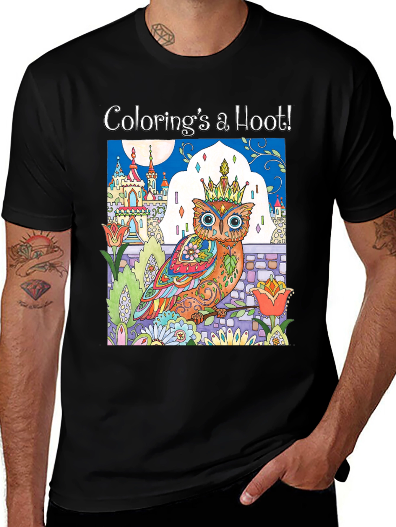 Colorings a Hoot! Owl T-Shirt