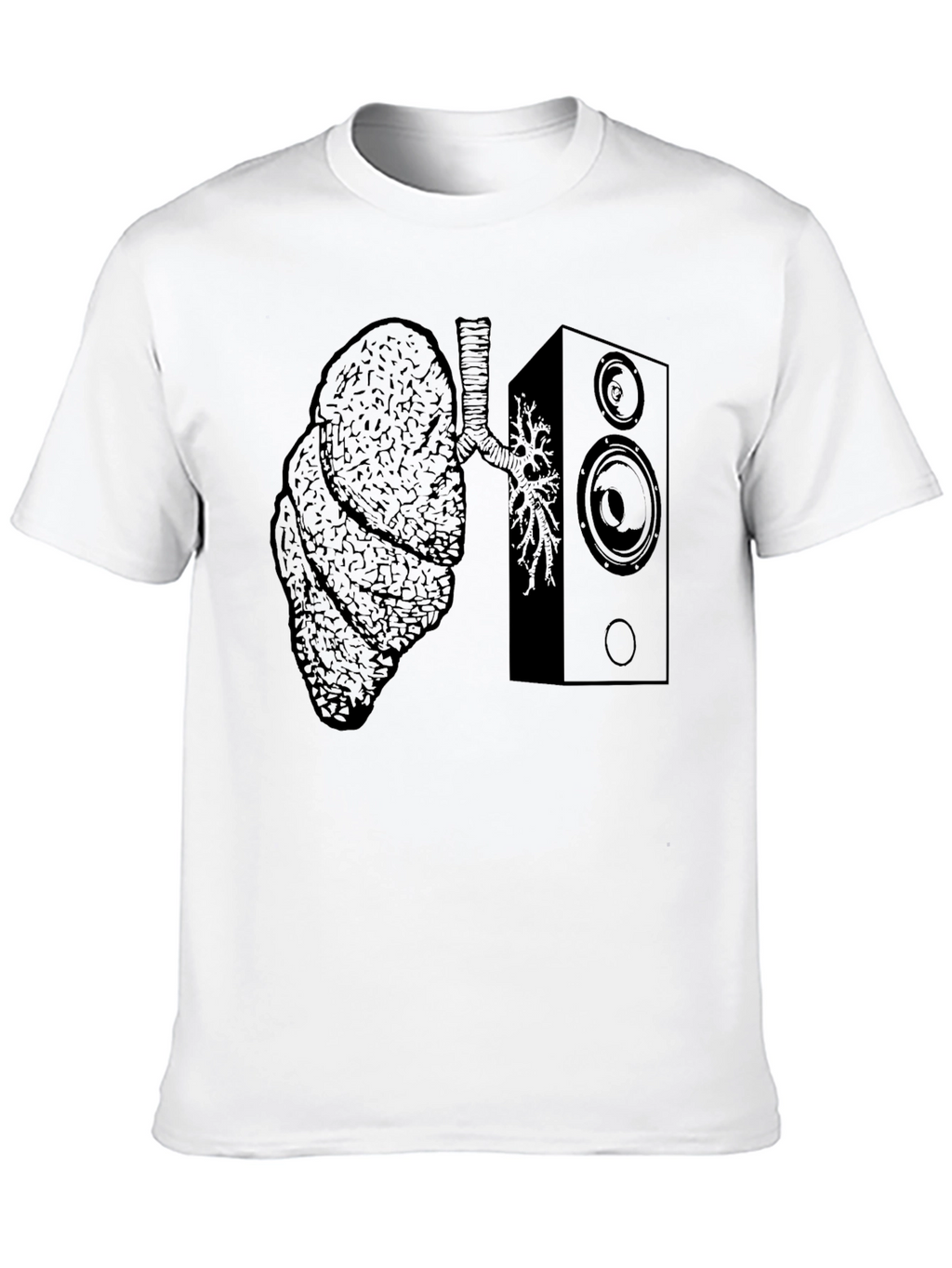 Lungs and Loudspeaker Graphic Tee - Unisex