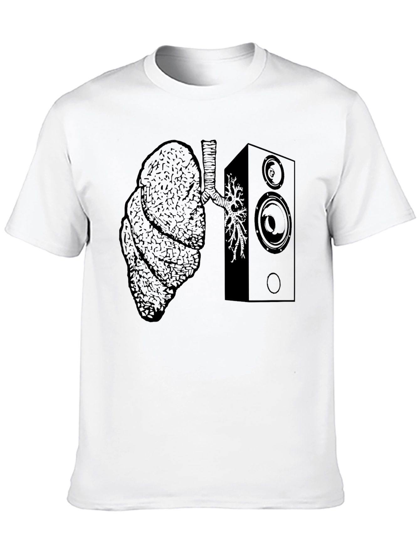 Lungs and Loudspeaker Graphic Tee - Unisex