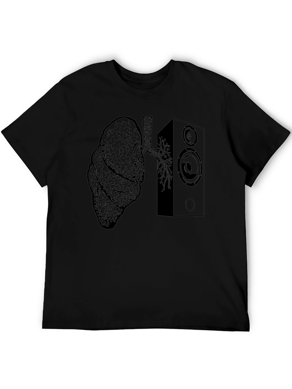 Lungs and Loudspeaker Graphic Tee - Unisex