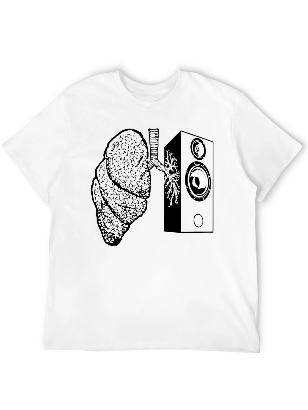 Lungs and Loudspeaker Graphic Tee - Unisex