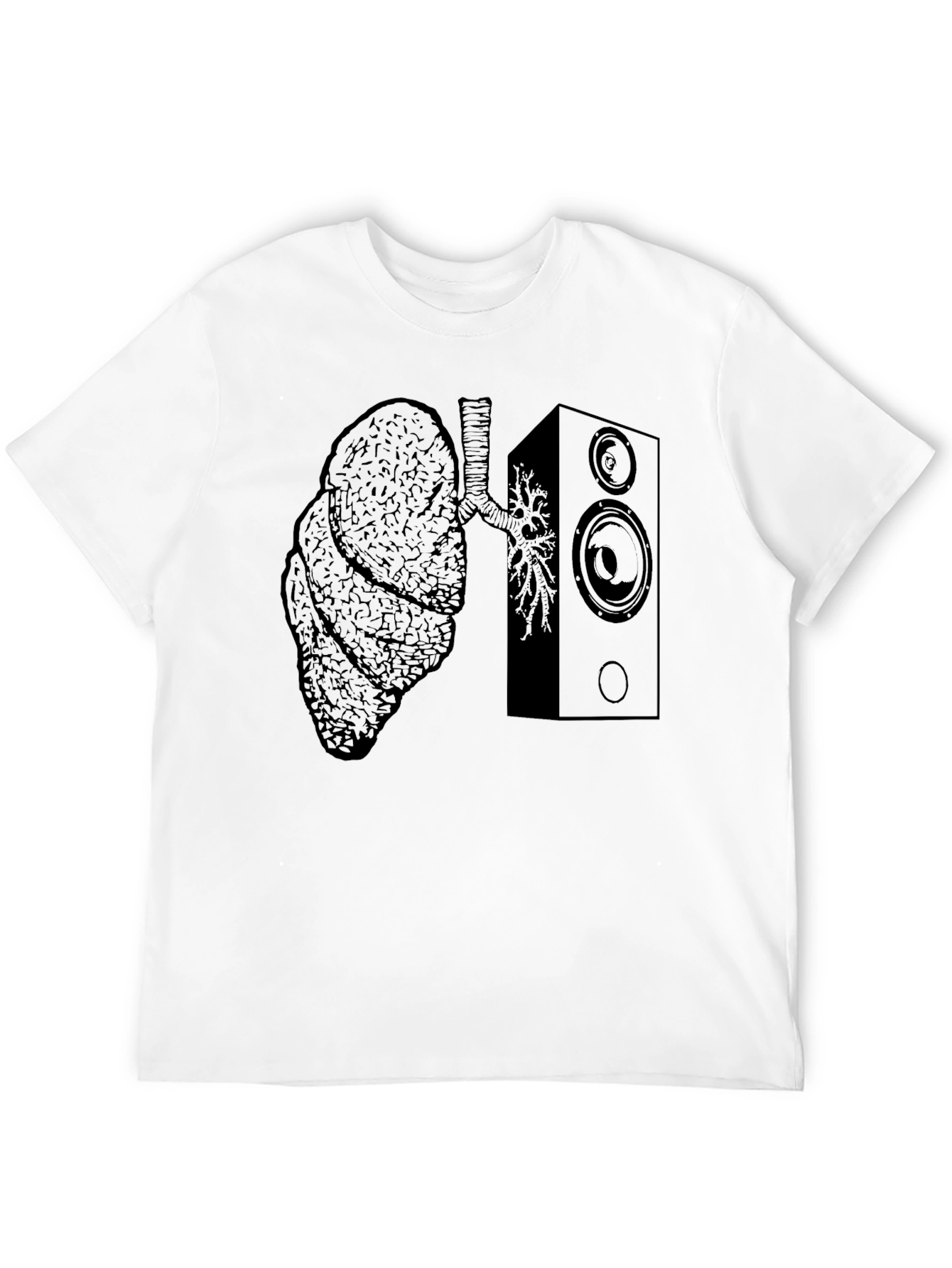 Lungs and Loudspeaker Graphic Tee - Unisex