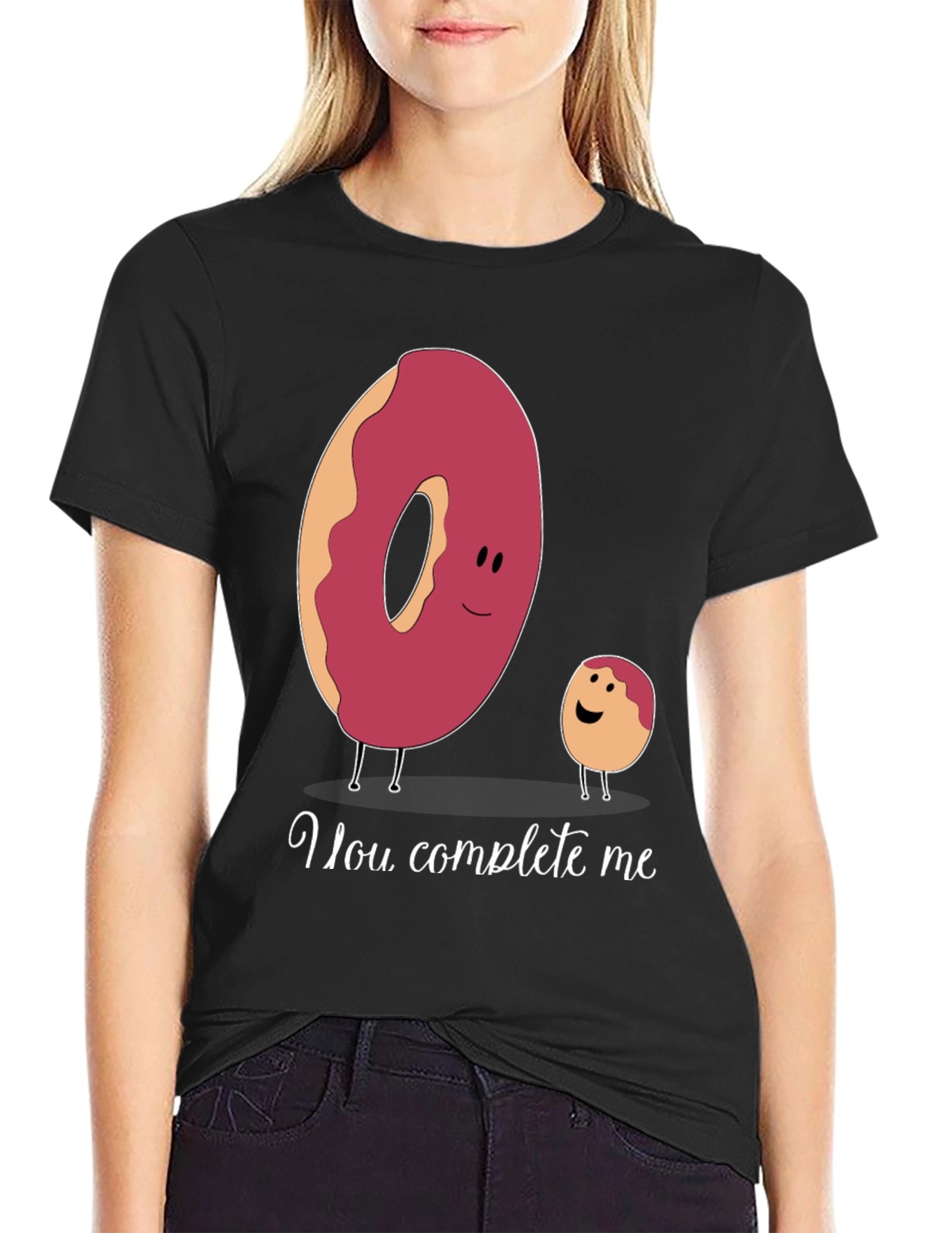Cute Doughnut Pair T-Shirt