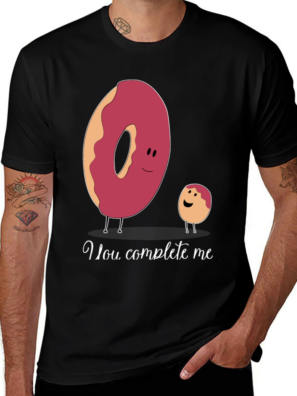 Cute Doughnut Pair T-Shirt