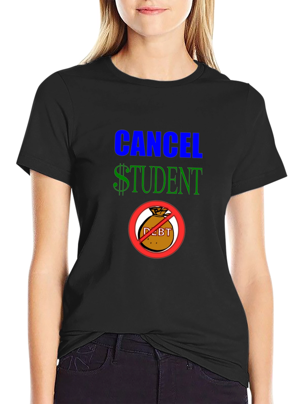 Cancel Student Debt Graphic T-Shirt