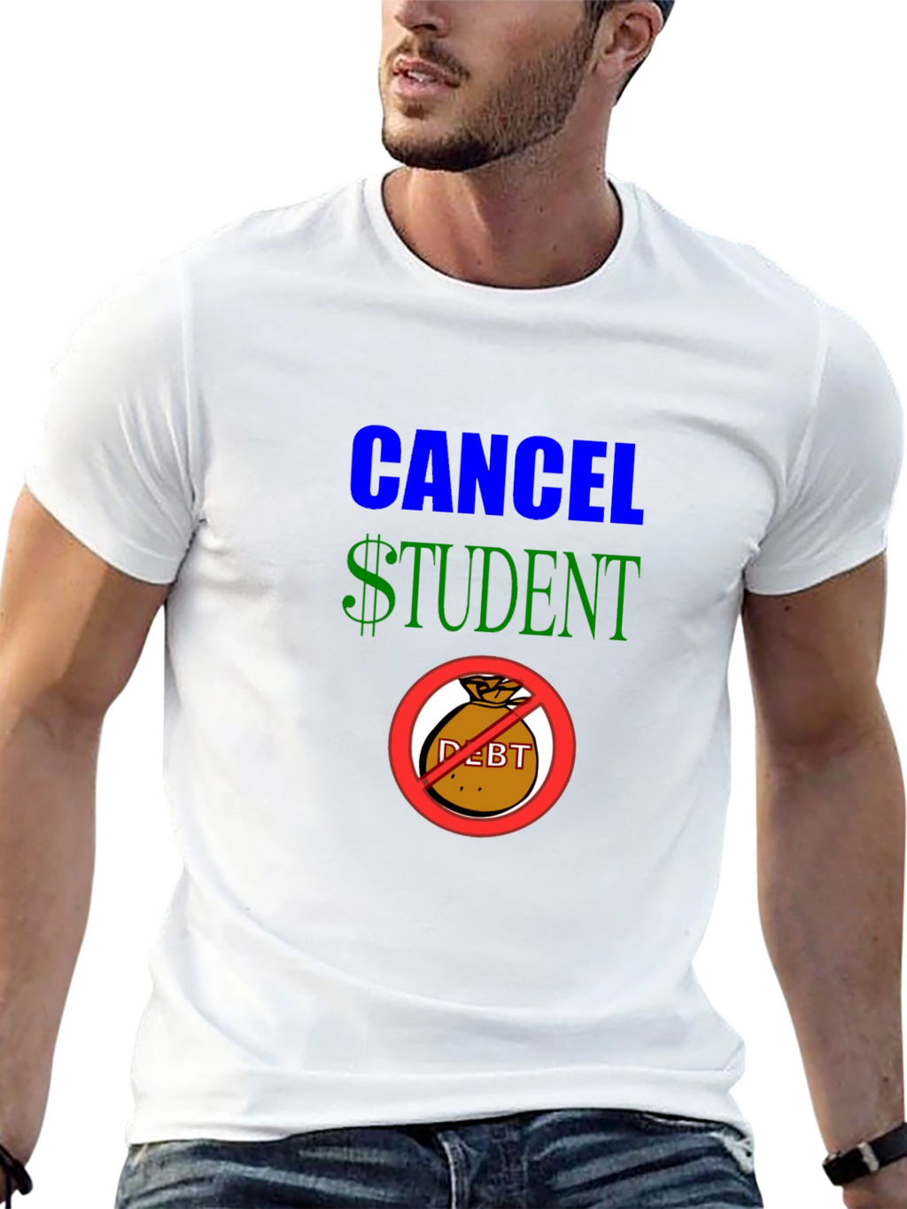 Cancel Student Debt Graphic T-Shirt
