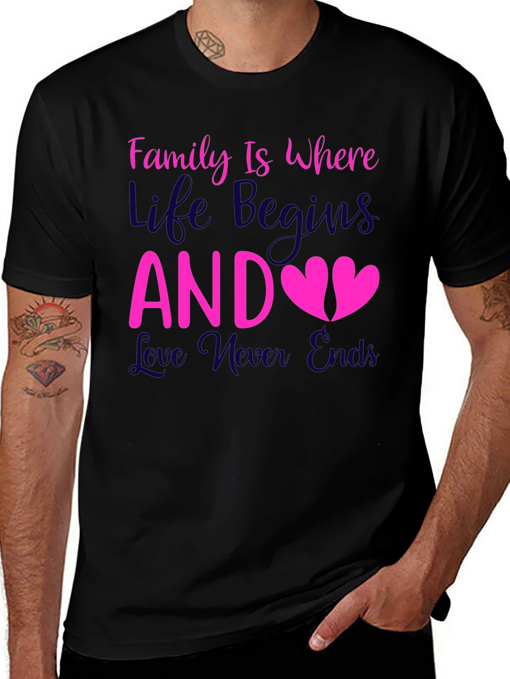 Family is Where Life Begins T-Shirt