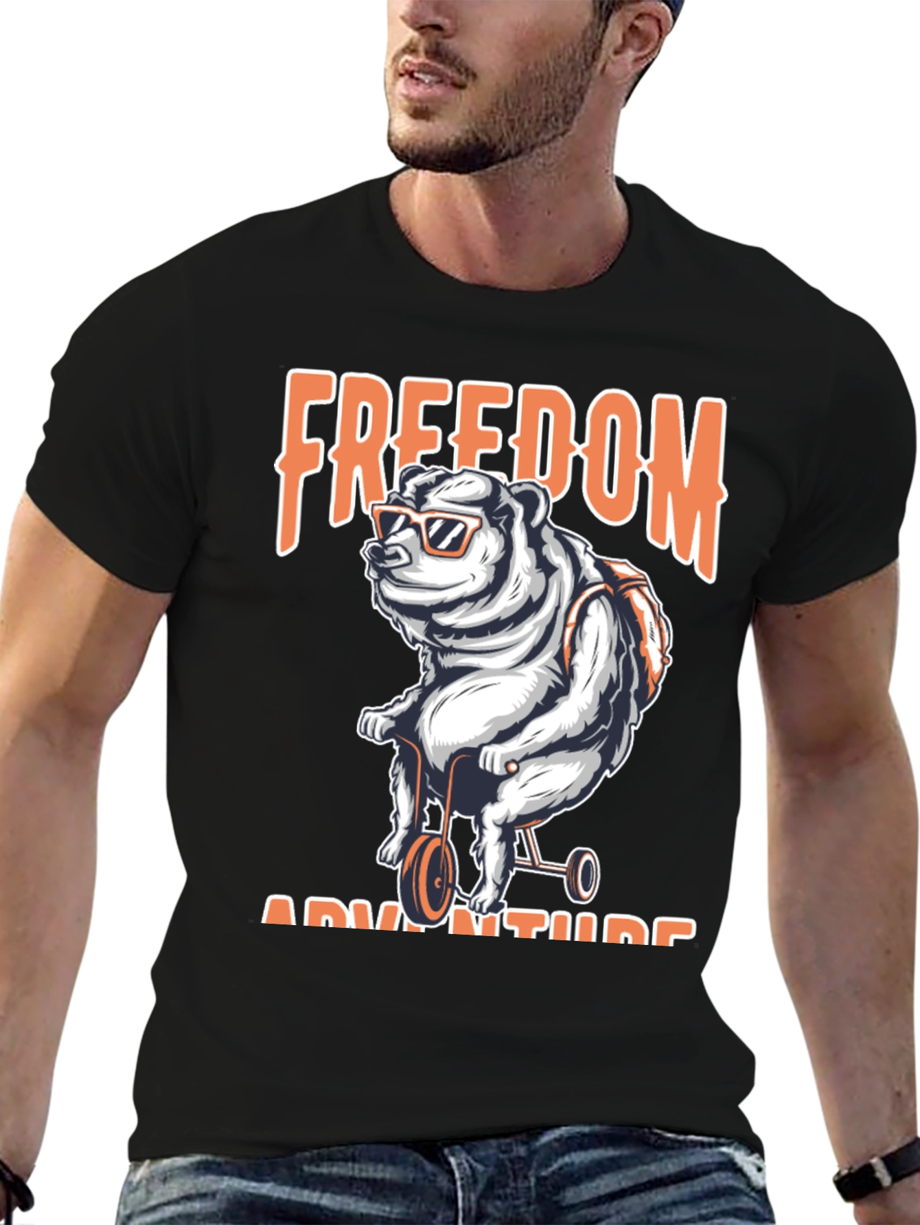 Freedom Adventure Bear T-Shirt