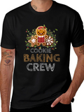 Cookie Baking Crew T-Shirt Festive Holiday Tee