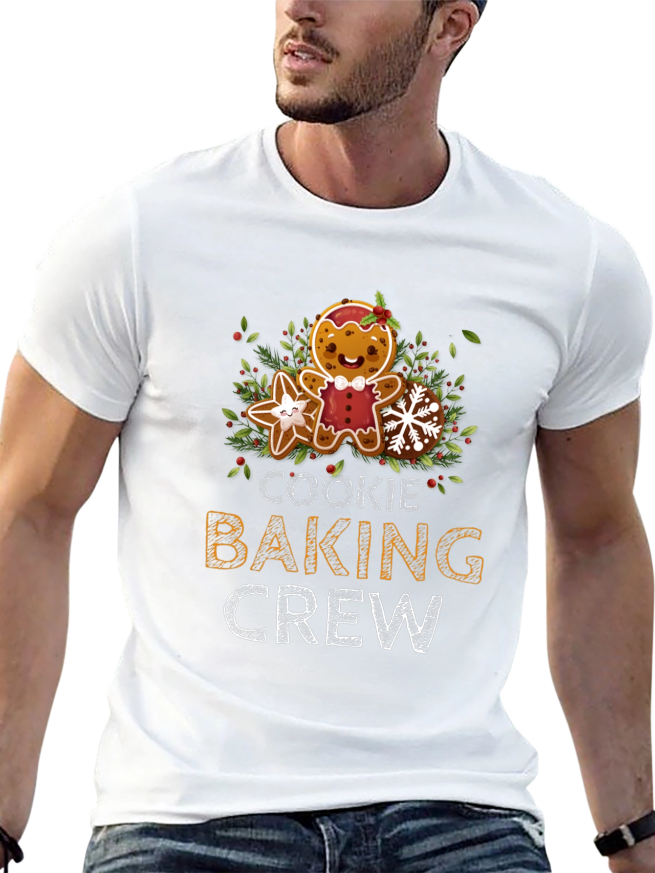 Cookie Baking Crew T-Shirt Festive Holiday Tee