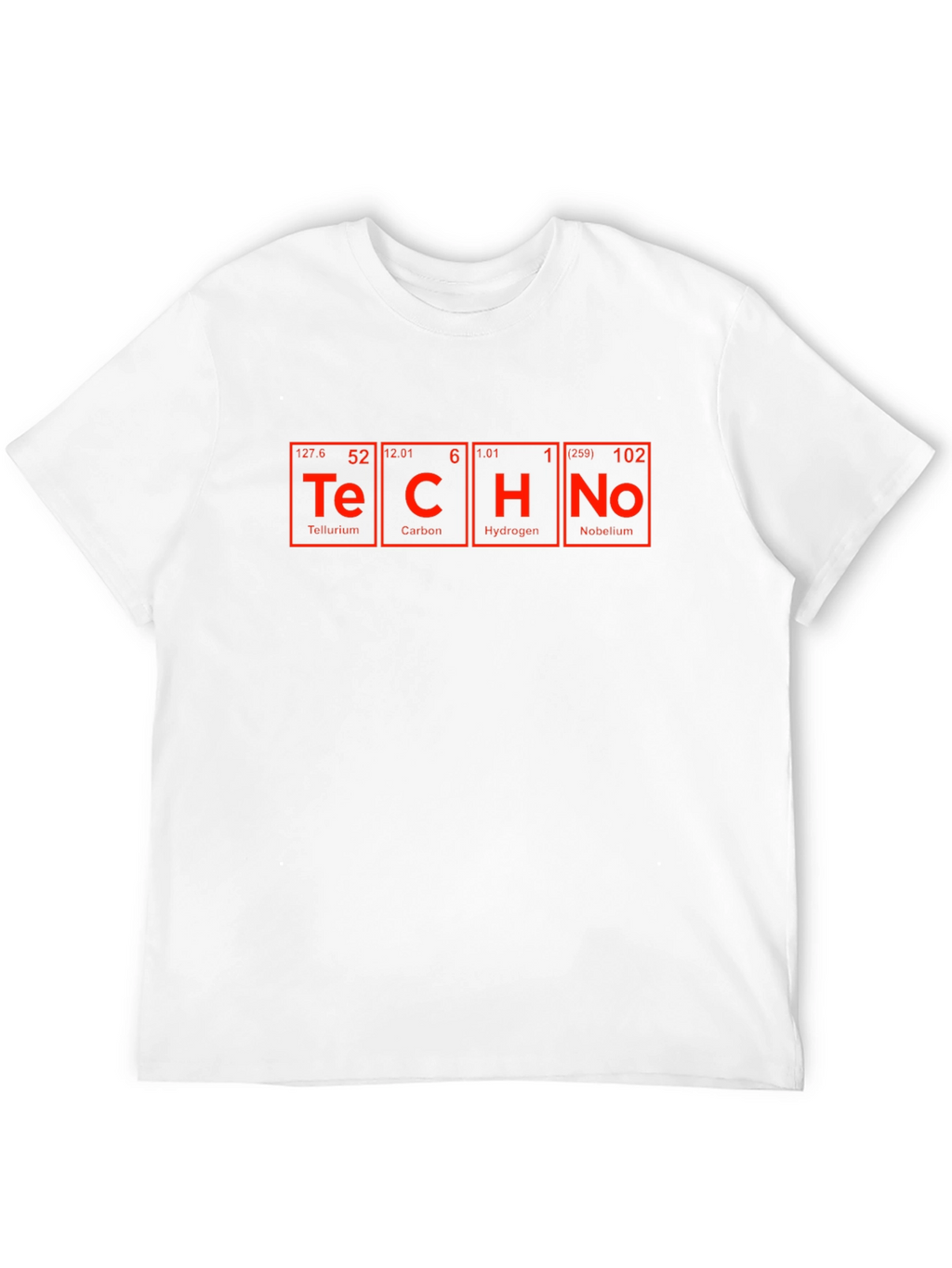 Techno Elements T-Shirt - Periodic Table Style