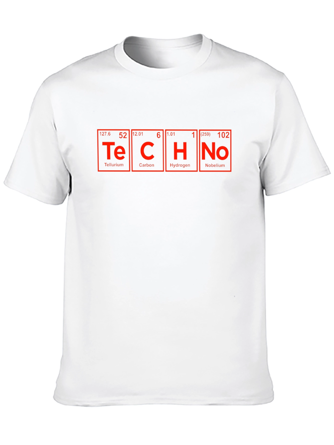 Techno Elements T-Shirt - Periodic Table Style