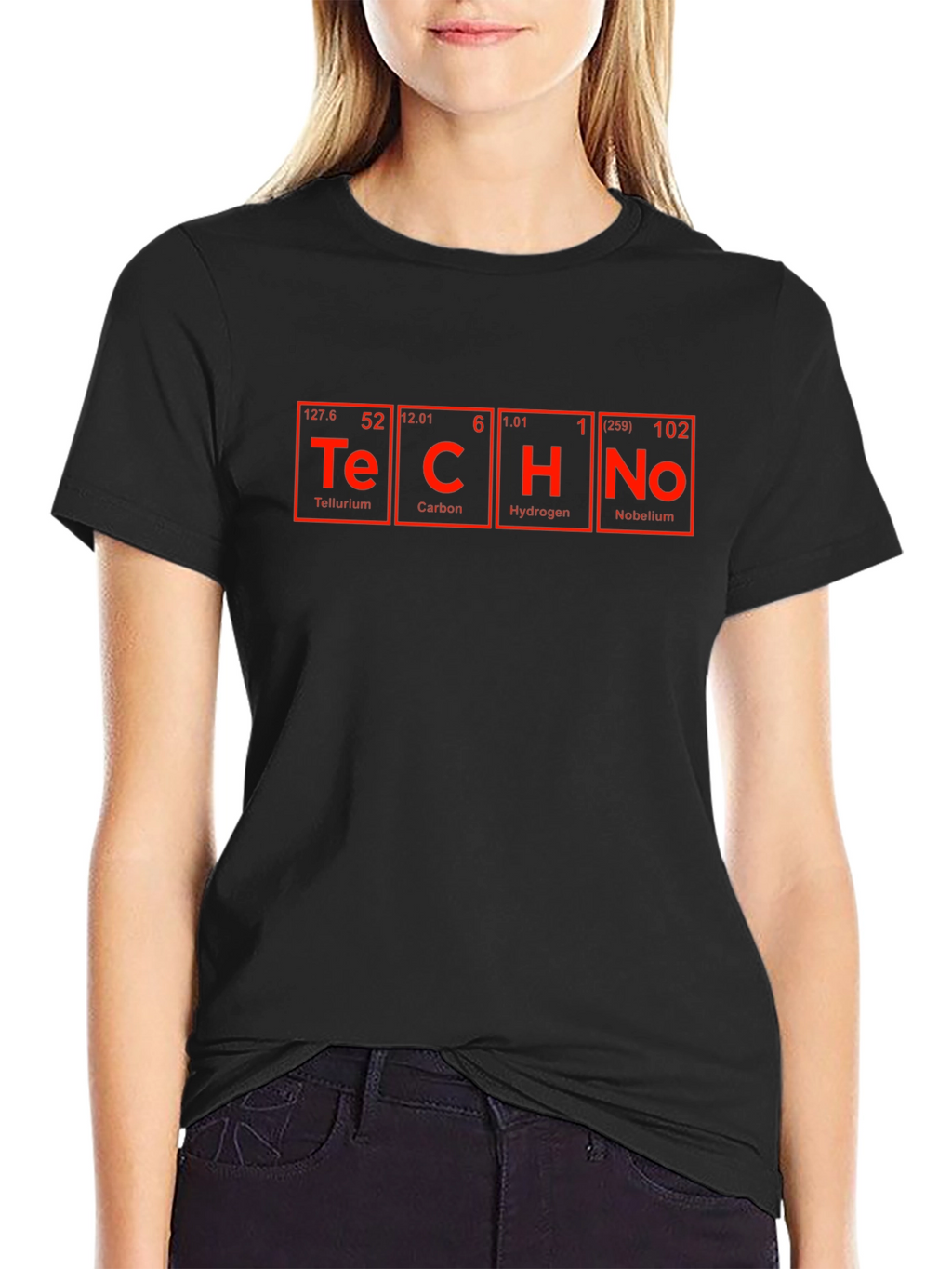 Techno Elements T-Shirt - Periodic Table Style