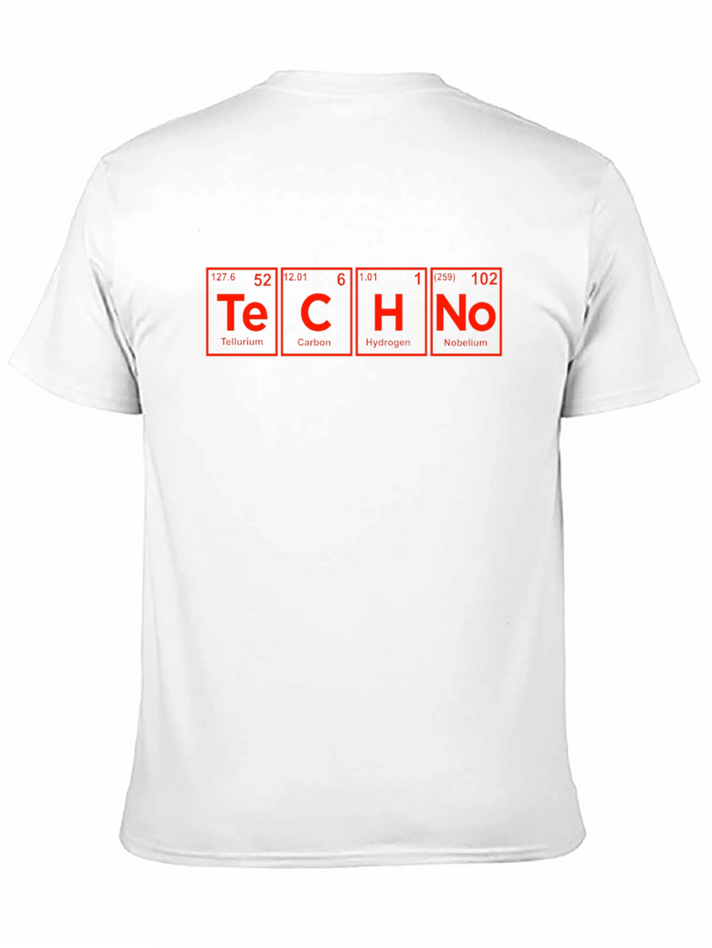 Techno Elements T-Shirt - Periodic Table Style