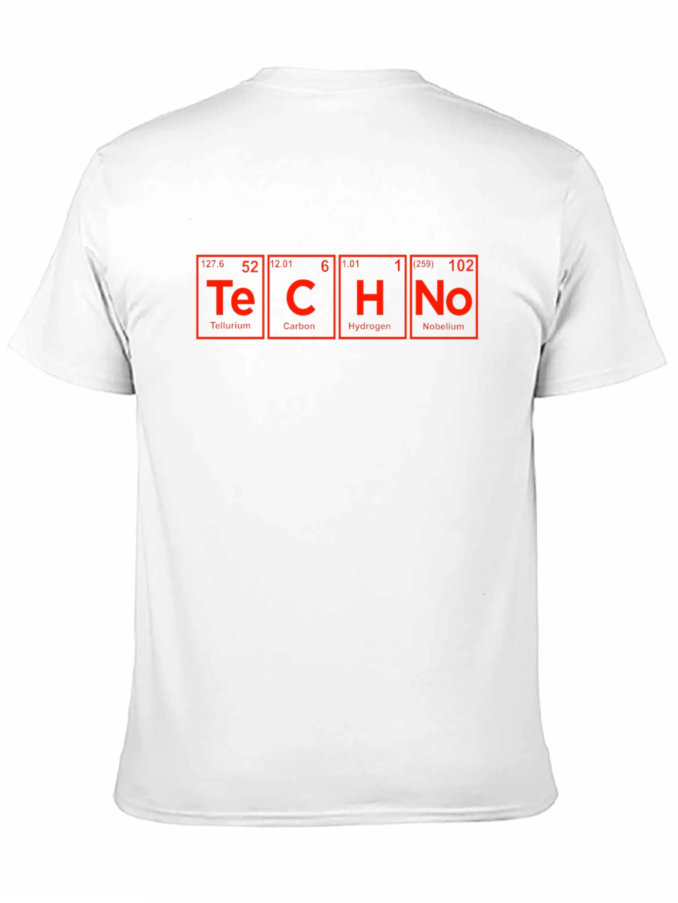 Techno Elements T-Shirt - Periodic Table Style