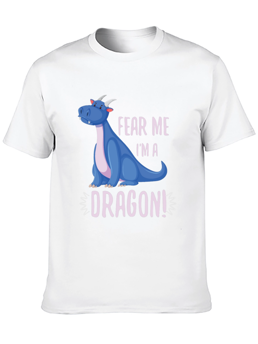 Fear Me Im A Dragon! Graphic Tee