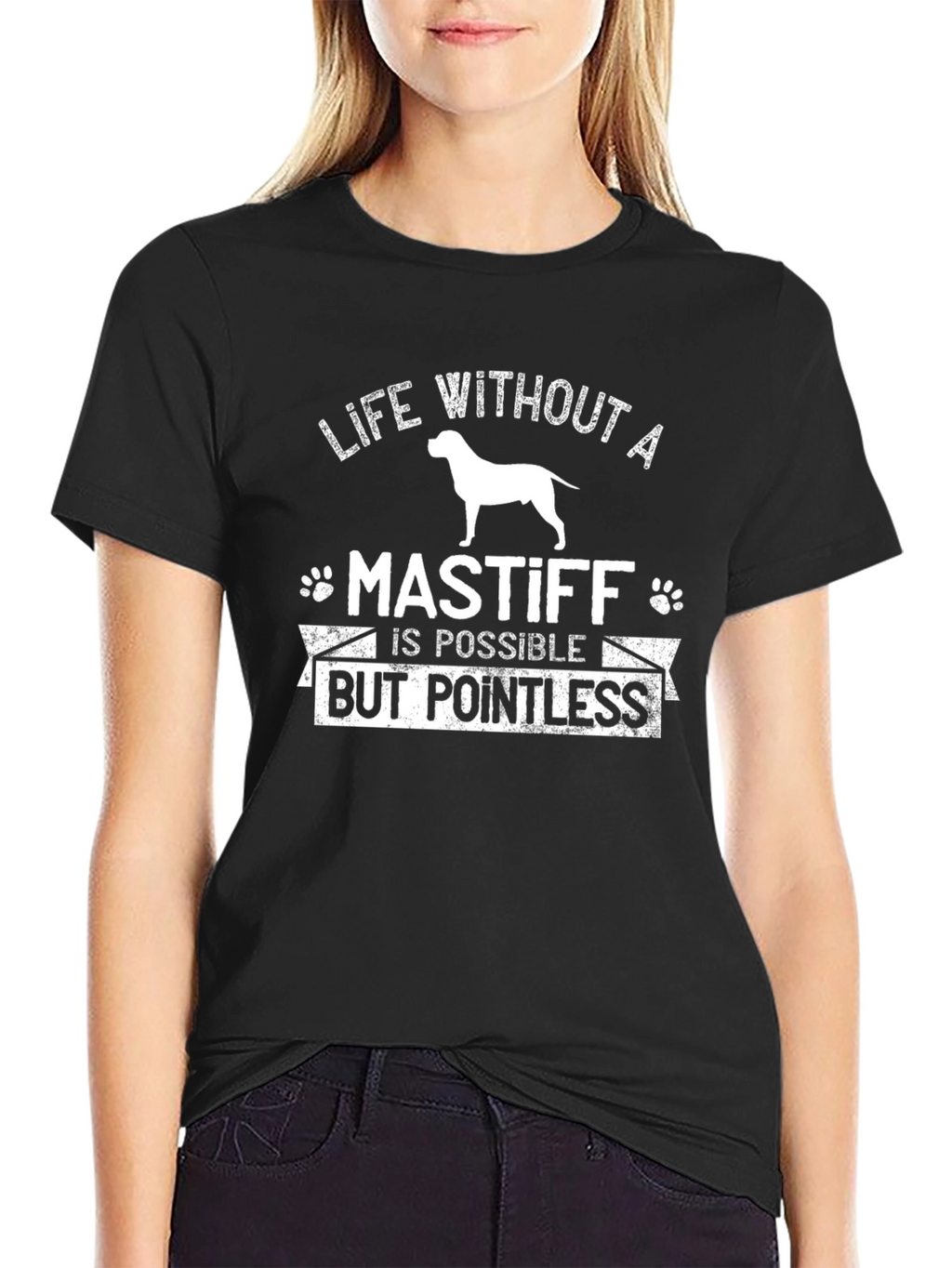 Life Without a Mastiff T-Shirt