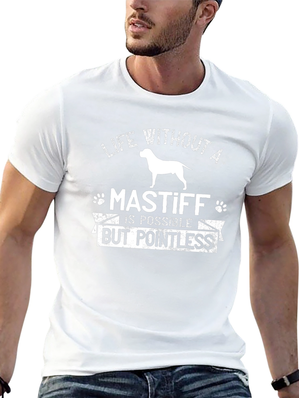 Life Without a Mastiff T-Shirt