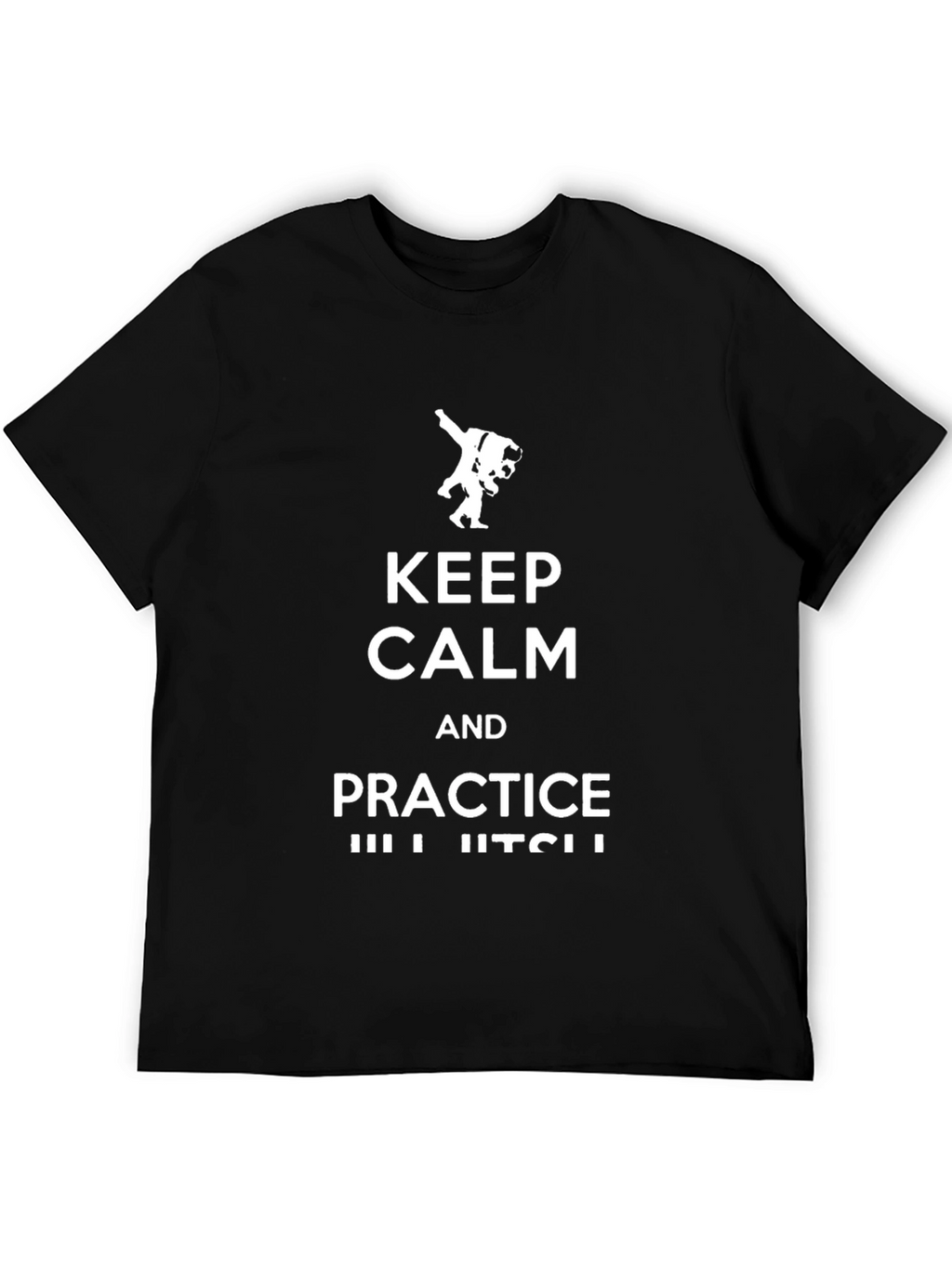 Keep Calm Jiu Jitsu Black T-Shirt