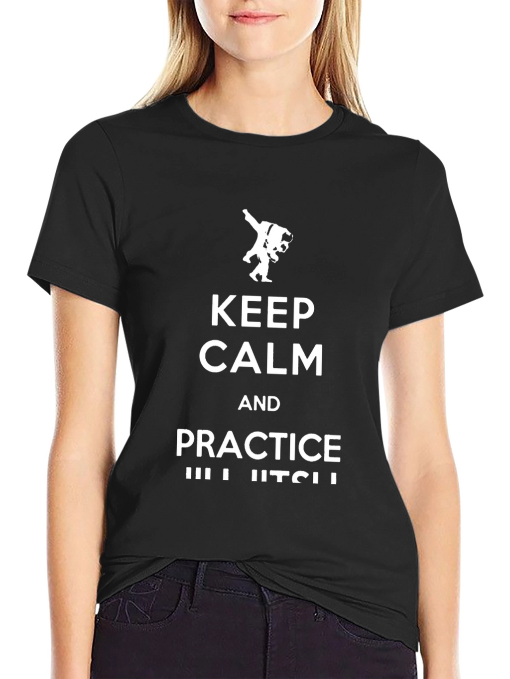 Keep Calm Jiu Jitsu Black T-Shirt