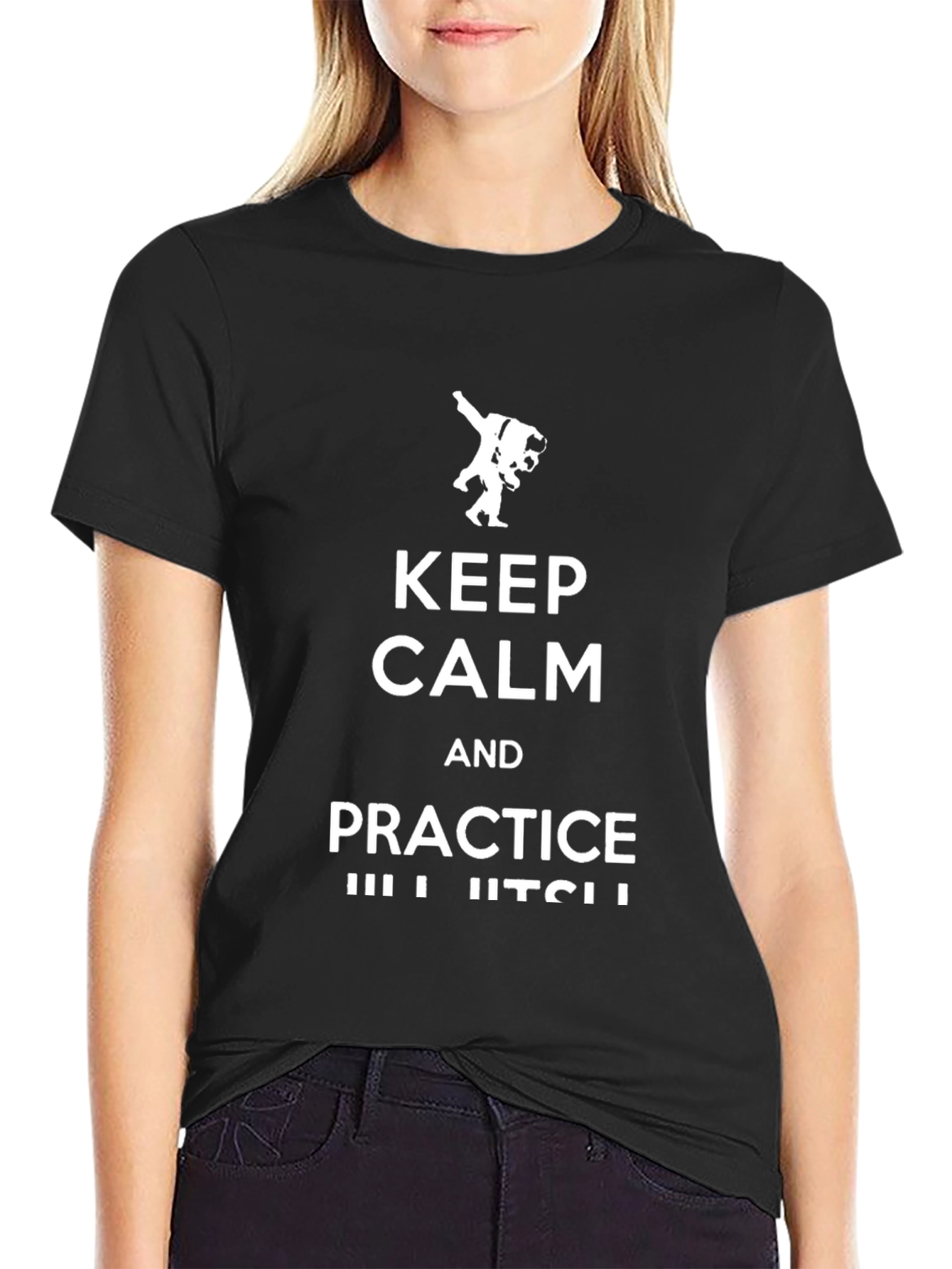 Keep Calm Jiu Jitsu Black T-Shirt