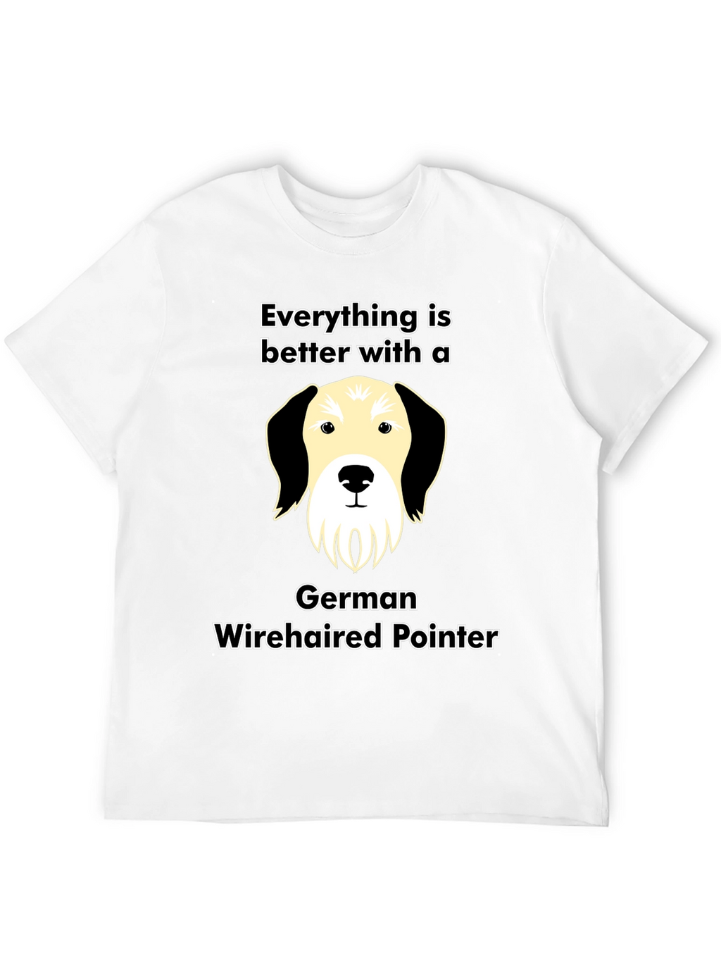 German Wirehaired Pointer Dog T-Shirt