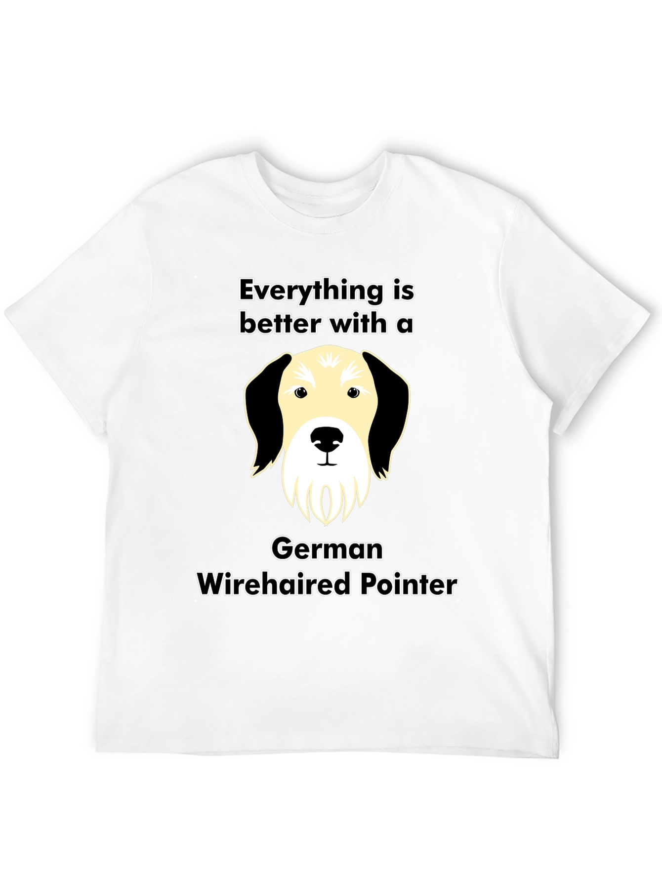 German Wirehaired Pointer Dog T-Shirt