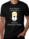 German Wirehaired Pointer Dog T-Shirt