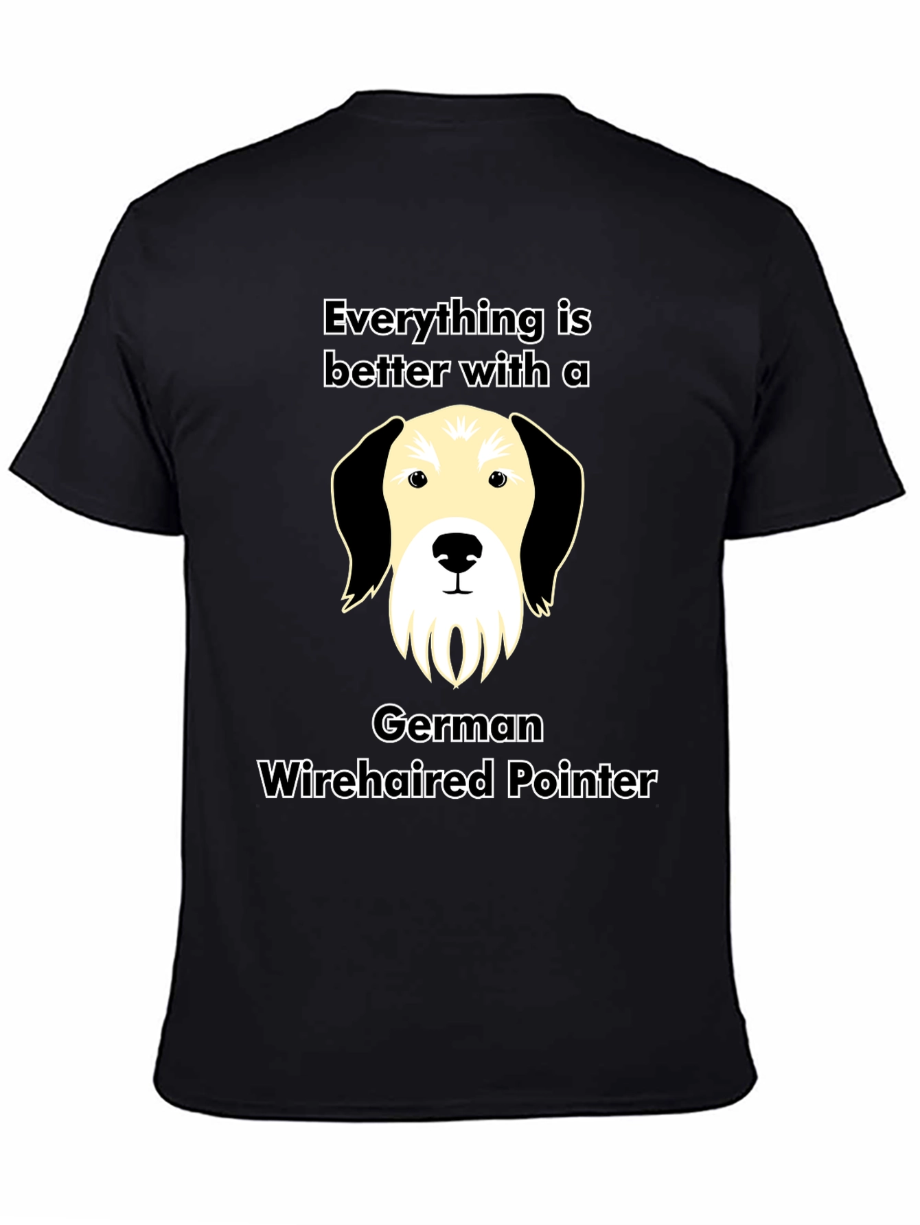 German Wirehaired Pointer Dog T-Shirt