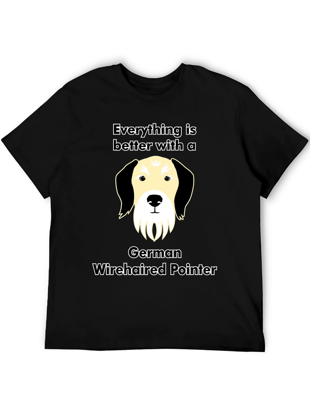 German Wirehaired Pointer Dog T-Shirt