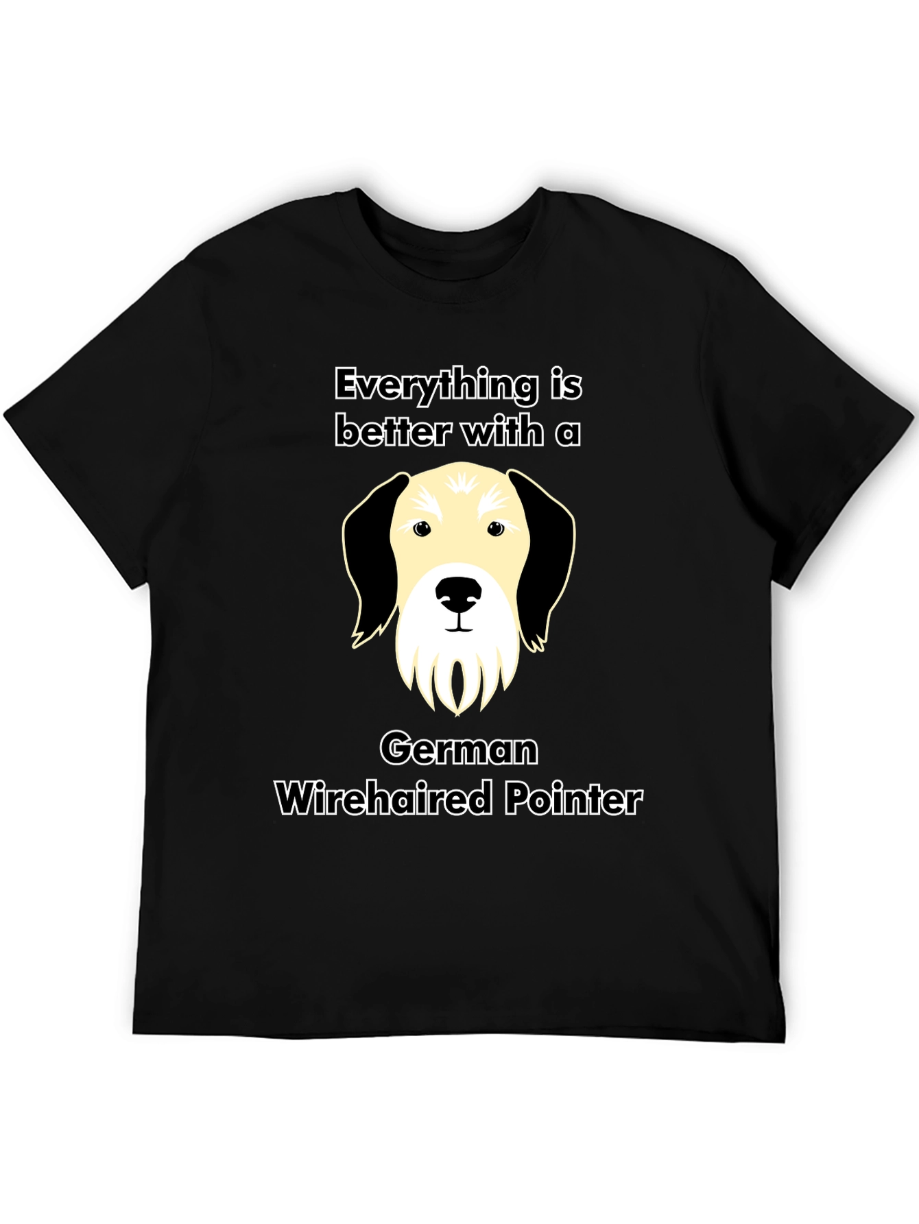German Wirehaired Pointer Dog T-Shirt