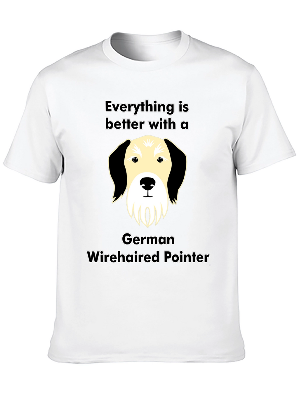 German Wirehaired Pointer Dog T-Shirt
