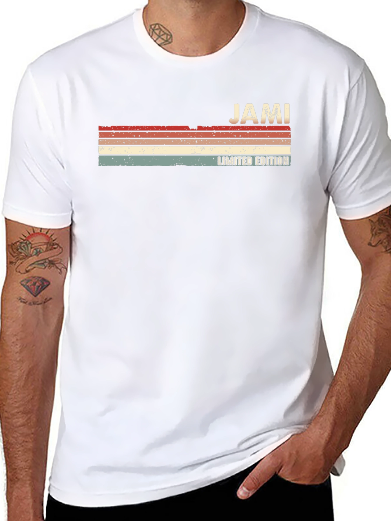 JAMI Limited Edition Retro T-Shirt - Black