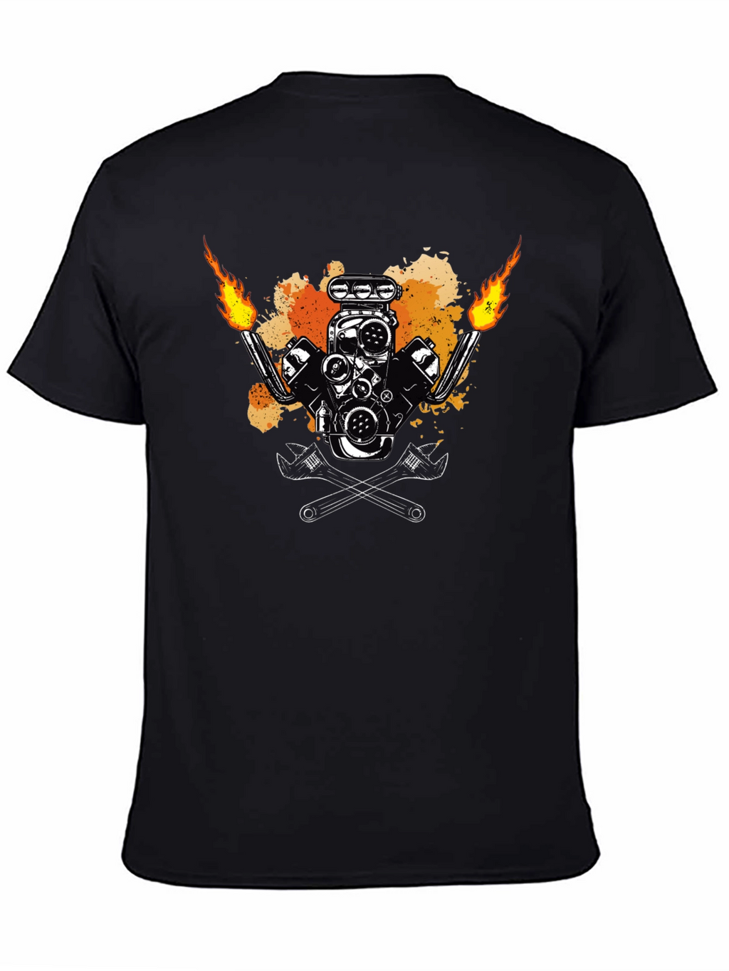 Flame Engine Tee