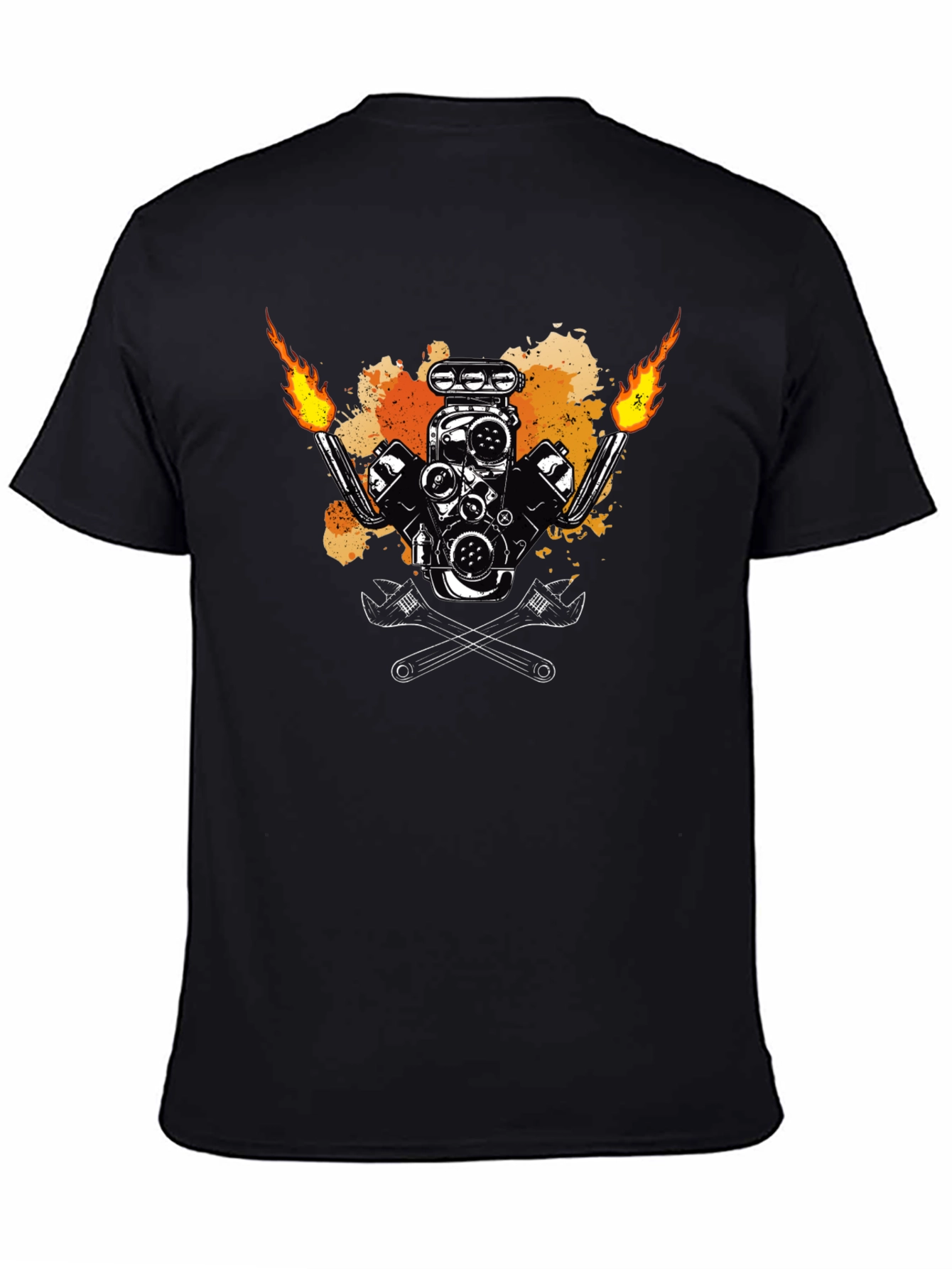 Flame Engine Tee