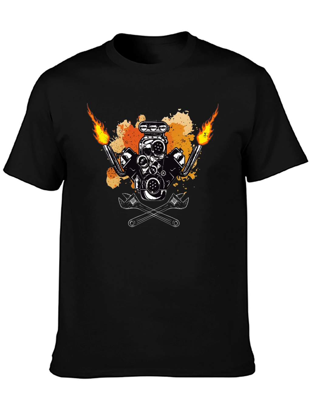 Flame Engine Tee